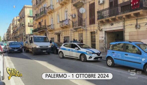 Palermo, dopo il servizio di Striscia rimossi molti posti auto e passi carrabili 