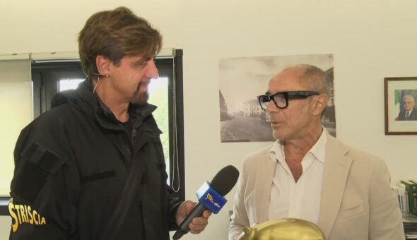 Stasera a Striscia: Fedez e le dichiarazioni su Rozzano - Tapiro d'oro per il sindaco Gianni Ferretti