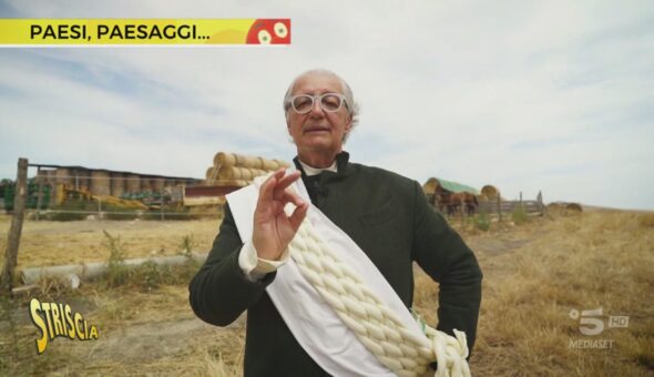 Rampello e la mozzarella che si mangia e… si indossa