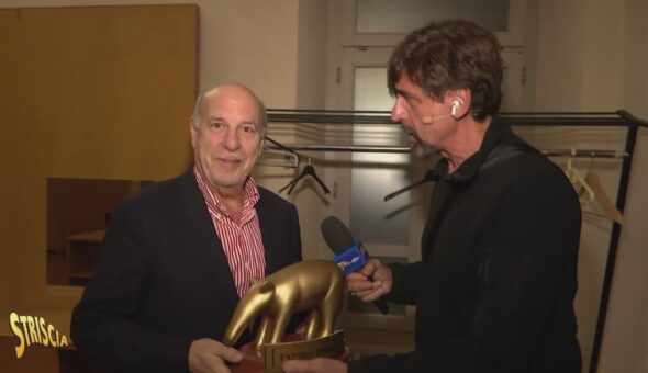 Questa sera Tapiro d'oro ad Alan Friedman per aver mancato la presa della ballerina Giada Lini