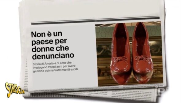 Con i servizi di Rajae sullo stalking Striscia celebra la Giornata contro la violenza sulle donne