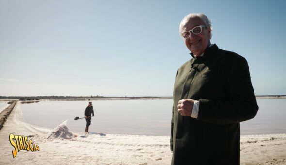 Oggi a Striscia, Davide Rampello e le saline di Mozia