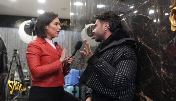 Oggi a Striscia, l'incontro tra Rajae e Federico Fashion Style
