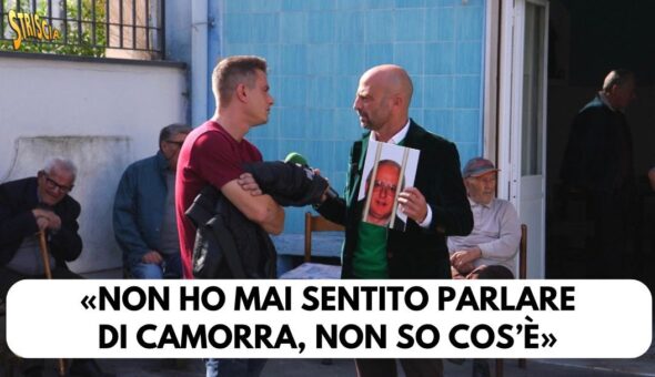 Stasera a Striscia: nostalgici e negazionisti dei boss mafiosi, Luca Abete si aggira nei comuni vesuviani per chiedere agli abitanti un'opinione