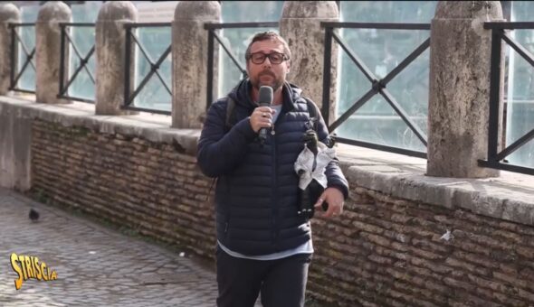 Questa sera a Striscia la notizia: svelato il legame tra Luca Telese e Maria Rosaria Boccia