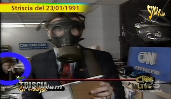 Dalla maschera anti-gas dell’inviato Cnn alle sale 