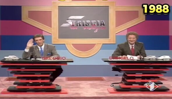 Striscia la notizia compie 36 anni! Ecco tutte le 61 coppie di conduttori della sua storia dal 1988