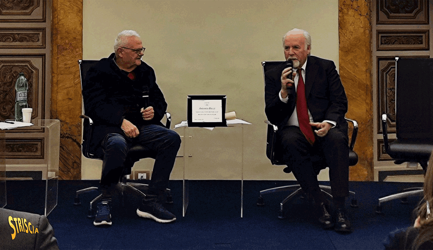 Antonio Ricci “Amico del consumatore 2024” il papà di Striscia premiato a Roma dal Codacons per il costante impegno a tutela dei cittadini: «Dire che non sono cattivo mi butta giù l’immagine, la verità è che dentro mi ritengo buonissimo, santo, aspirante profeta»