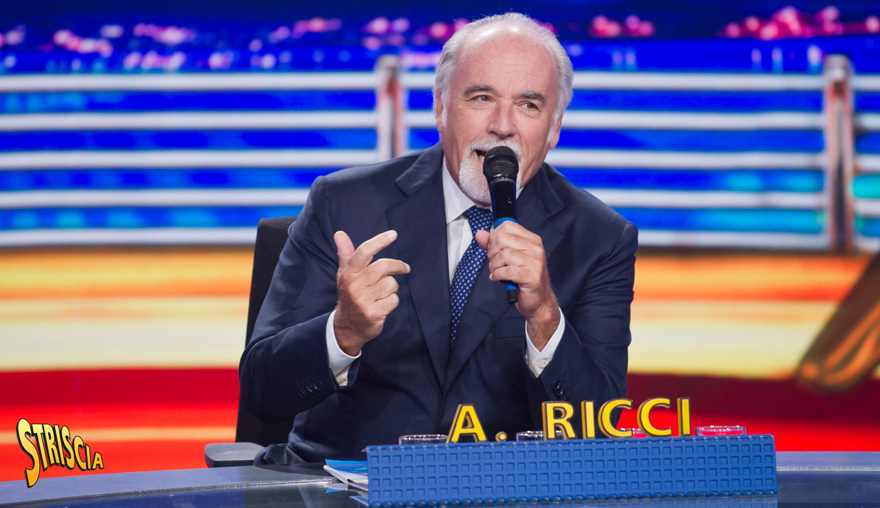 Ricci all’Ansa: «Controllando i dati d’ascolto, al 99,9% Striscia è la trasmissione più vista della serata di Canale 5»