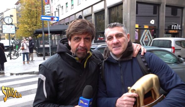 Stasera a Striscia: Tapiro d'oro a Christian Vieri dopo le rivelazioni di Elisabetta Canalis sulla loro burrascosa relazione: «Una volta mi ha sputato e dato una testata»