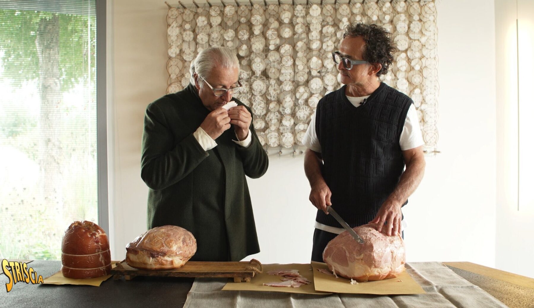 Stasera a Striscia: Davide Rampello e il “Prosciutto San Giovanni” di Borgonovo Val Tidone