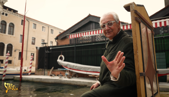 Stasera a Striscia la notizia, Davide Rampello e lo Squero Vecio di Venezia