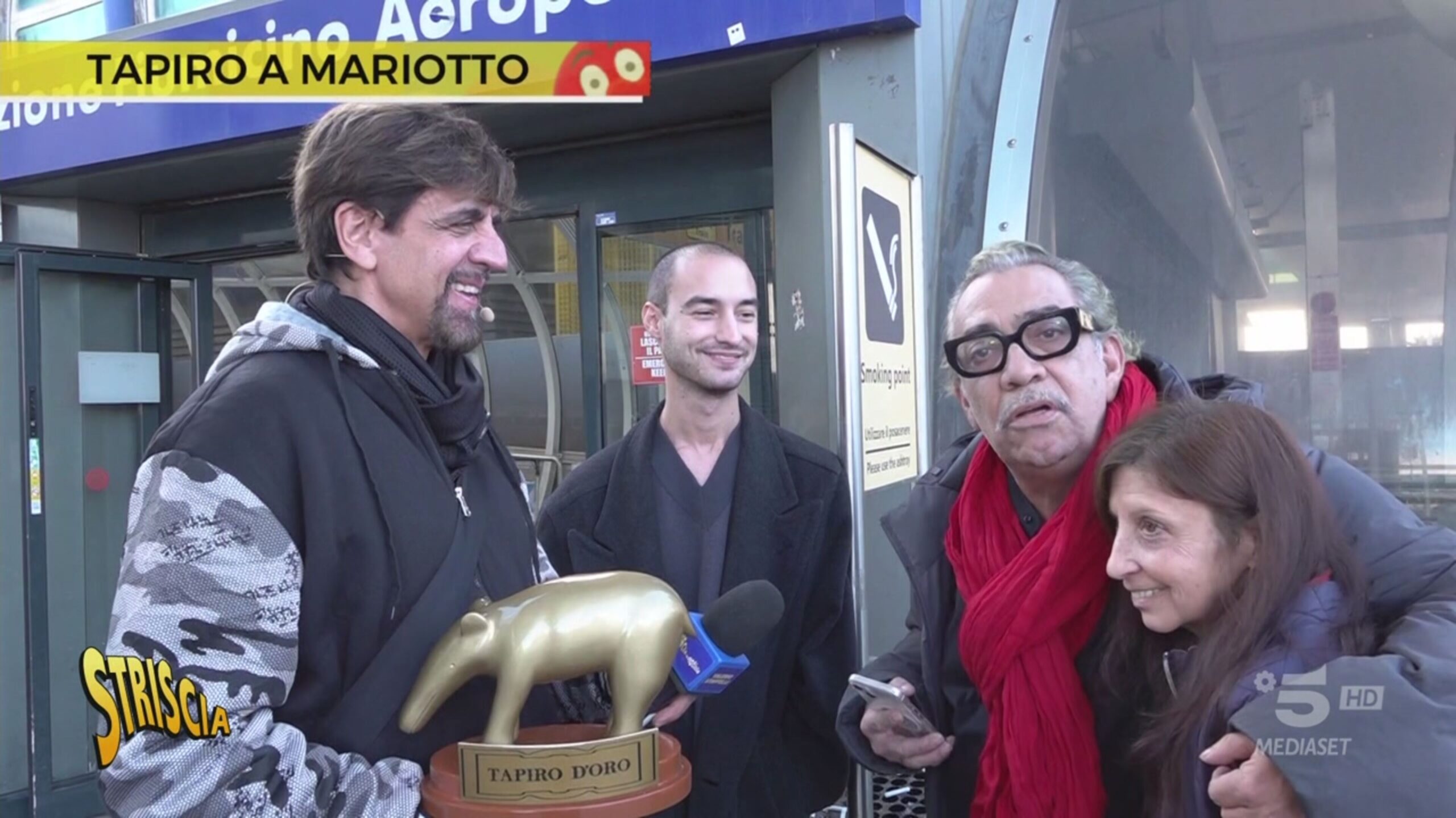 Tapiro d’oro a Guillermo Mariotto per la fuga da Ballando con le Stelle