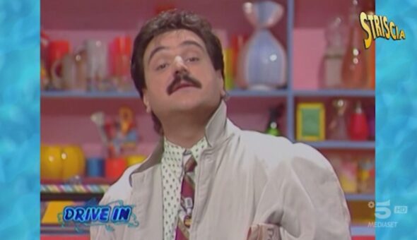 Auguri a Sergio Vastano! Video del debutto con Teo Teocoli a Striscia e dell'ospitata per i 40 anni di Drive In