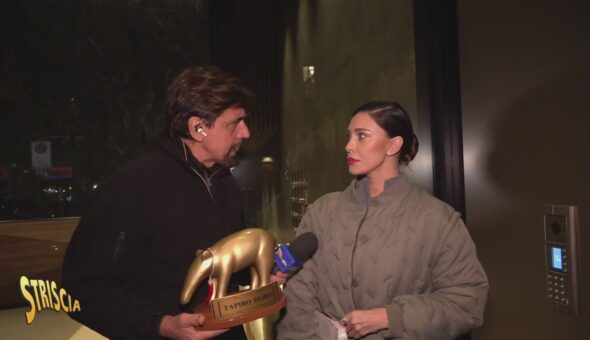Anticipazione - Tapiro d’oro a con corno portafortuna a Belén Rodríguez scomparsa dai riflettori nell'ultimo anno