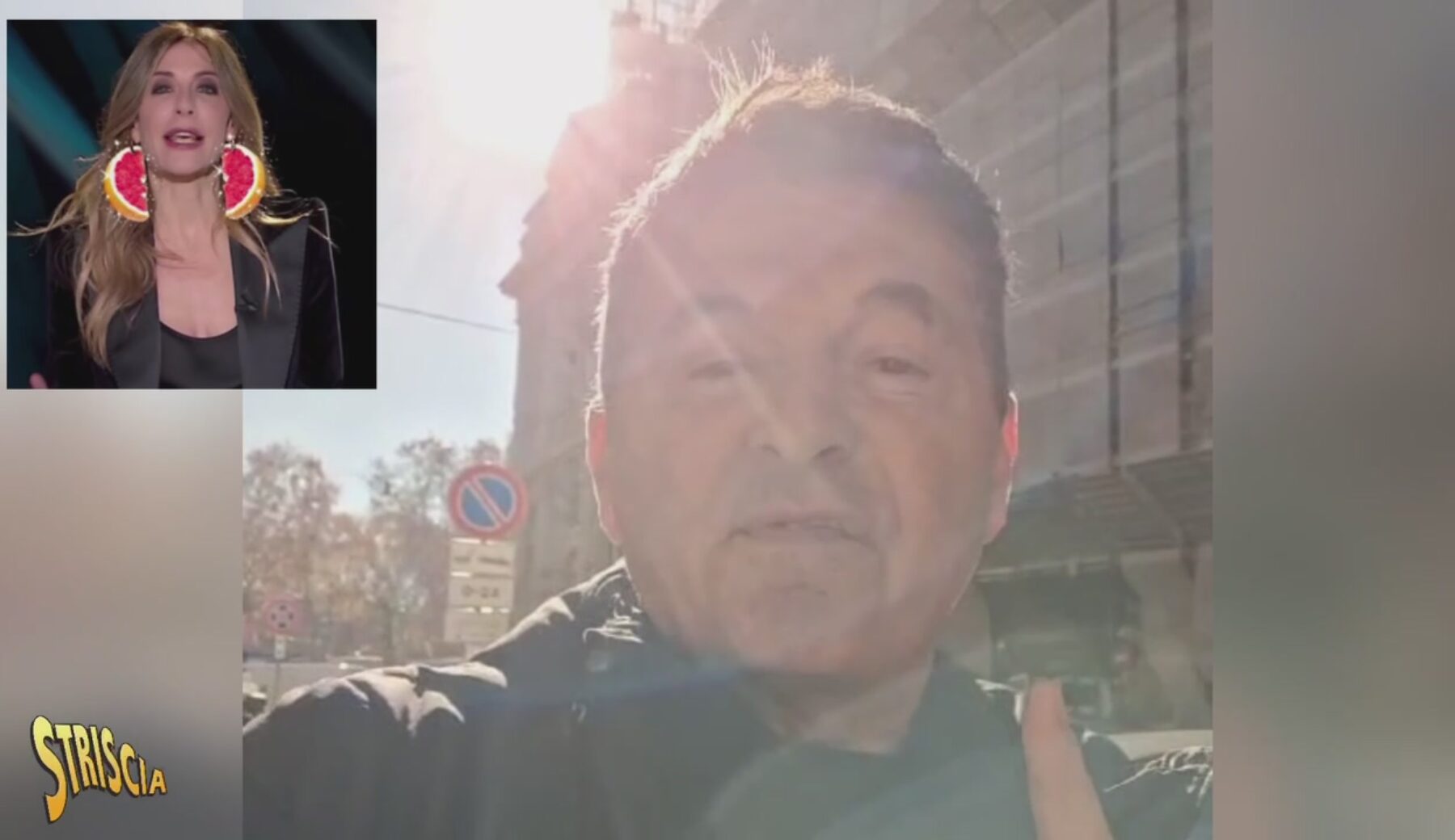 Questa sera a Striscia la notizia la versione di Mammucari, che lancia un appello a Fagnani: «Puoi dire al pubblico che quel “vaffa” non l’ho mai detto in studio?»
