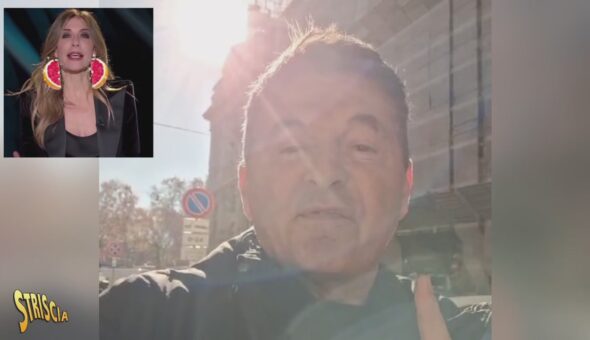 Questa sera a Striscia la notizia la versione di Mammucari, che lancia un appello a Fagnani: «Puoi dire al pubblico che quel “vaffa” non l’ho mai detto in studio?»