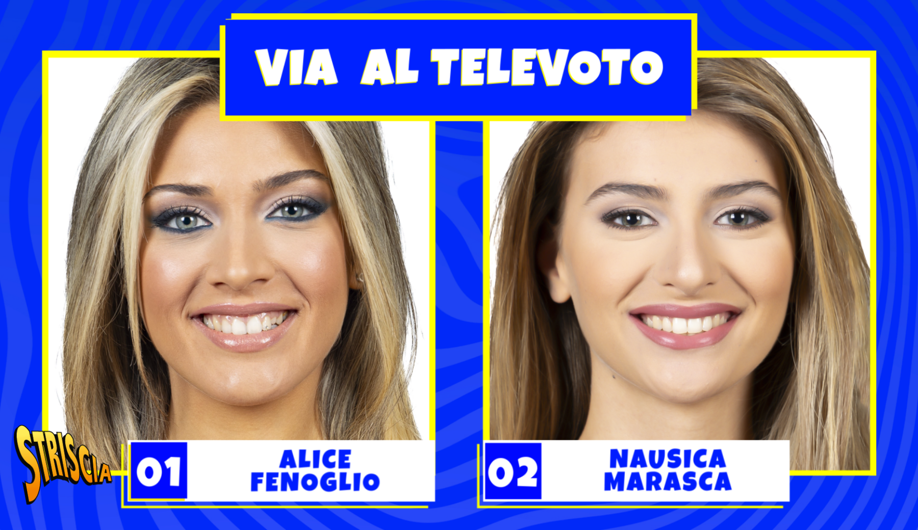 Velina bionda, vota la tua preferita tra Alice Fenoglio e Nausica Marasca durante la diretta di stasera: ultimo quarto di finale