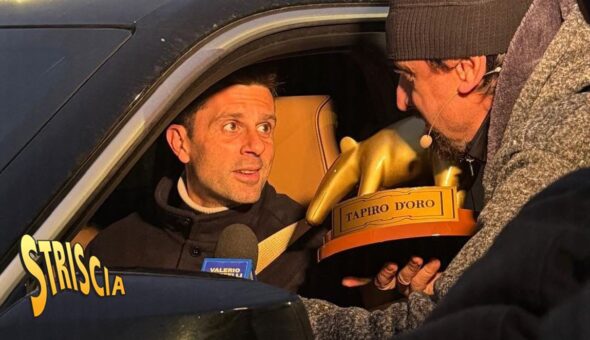 Stasera a Striscia: Tapiro d'oro a Thiago Motta per il 