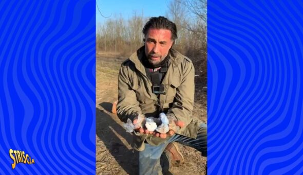 Mezzo chilo di droga trovato da Vittorio Brumotti durante un servizio 