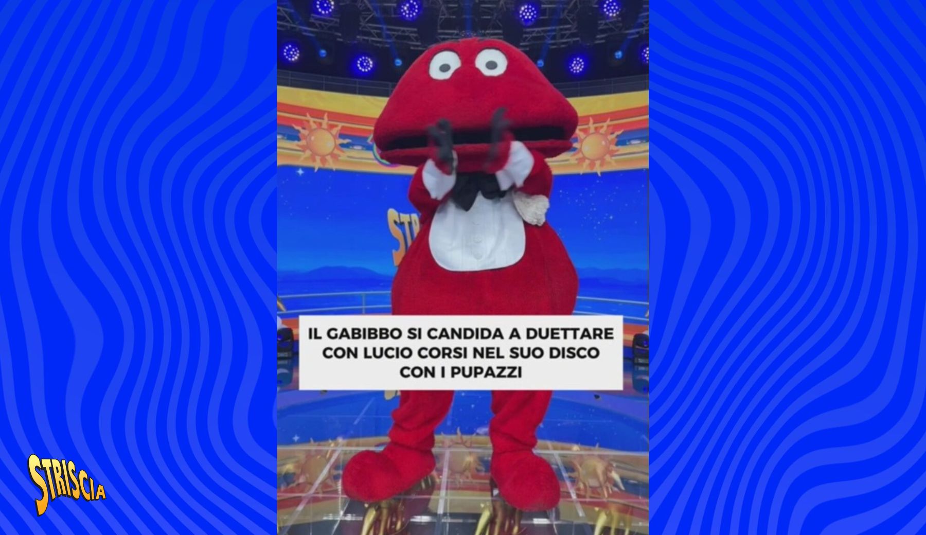Il Gabibbo si candida a duettare con Lucio Corsi nel suo disco con i pupazzi