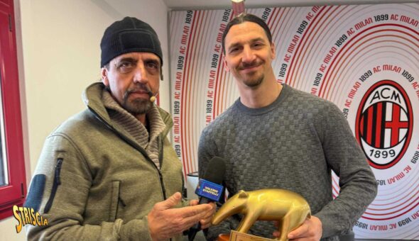 Stasera a Striscia Tapiro d’oro a Zlatan Ibrahimovic dopo l’eliminazione del Milan dalla Champions League: «Delusi e arrabbiati, è mancata maturità»