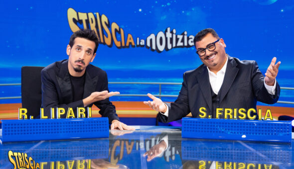 Da oggi lunedì 3 febbraio tornano a Striscia la notizia i comici siciliani Sergio Friscia e Roberto Lipari