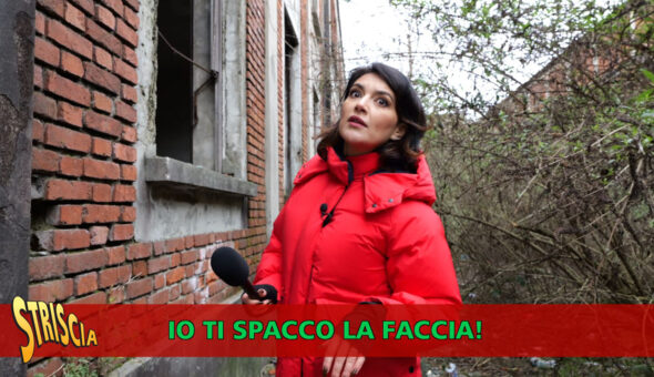 Questa sera a Striscia: minacce, sassi e oggetti contro l’inviata Rajae durante un’inchiesta all’ex Snia di Varedo (MB), crocevia di spaccio, criminalità e violenza