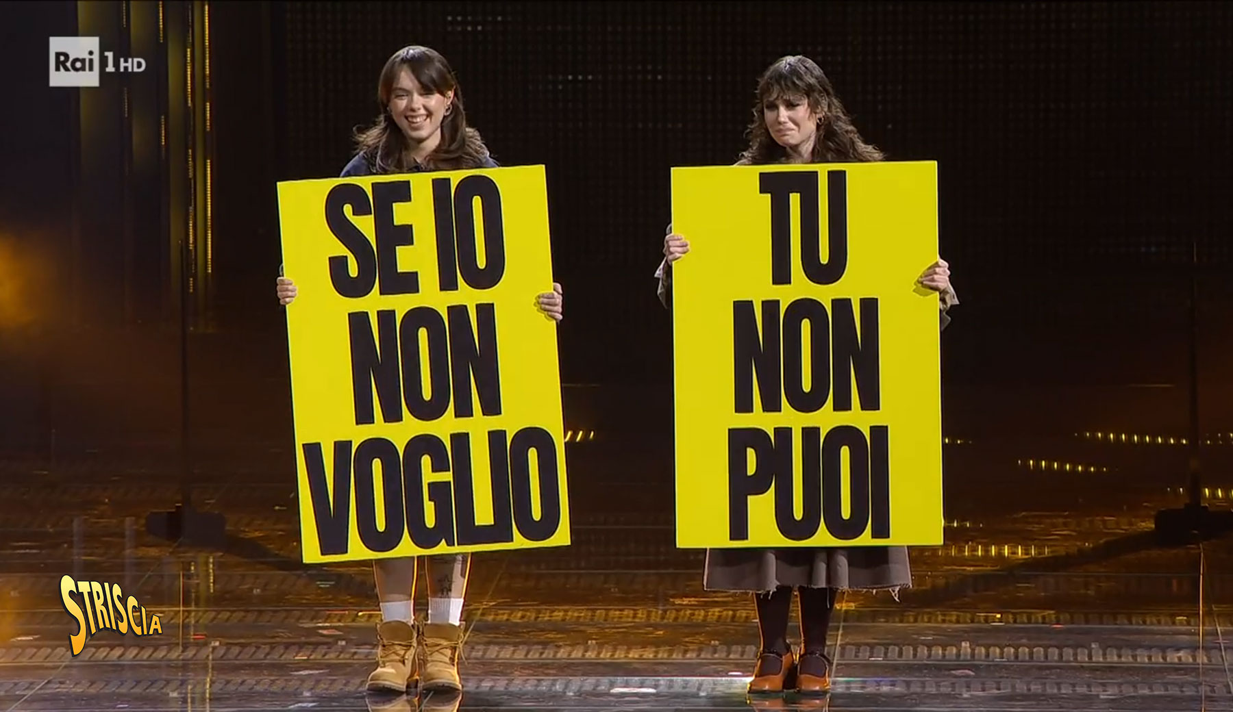 «Se io non voglio tu non puoi» il messaggio di Vale LP e Lil Jolie a Sanremo contro la violenza sulle donne