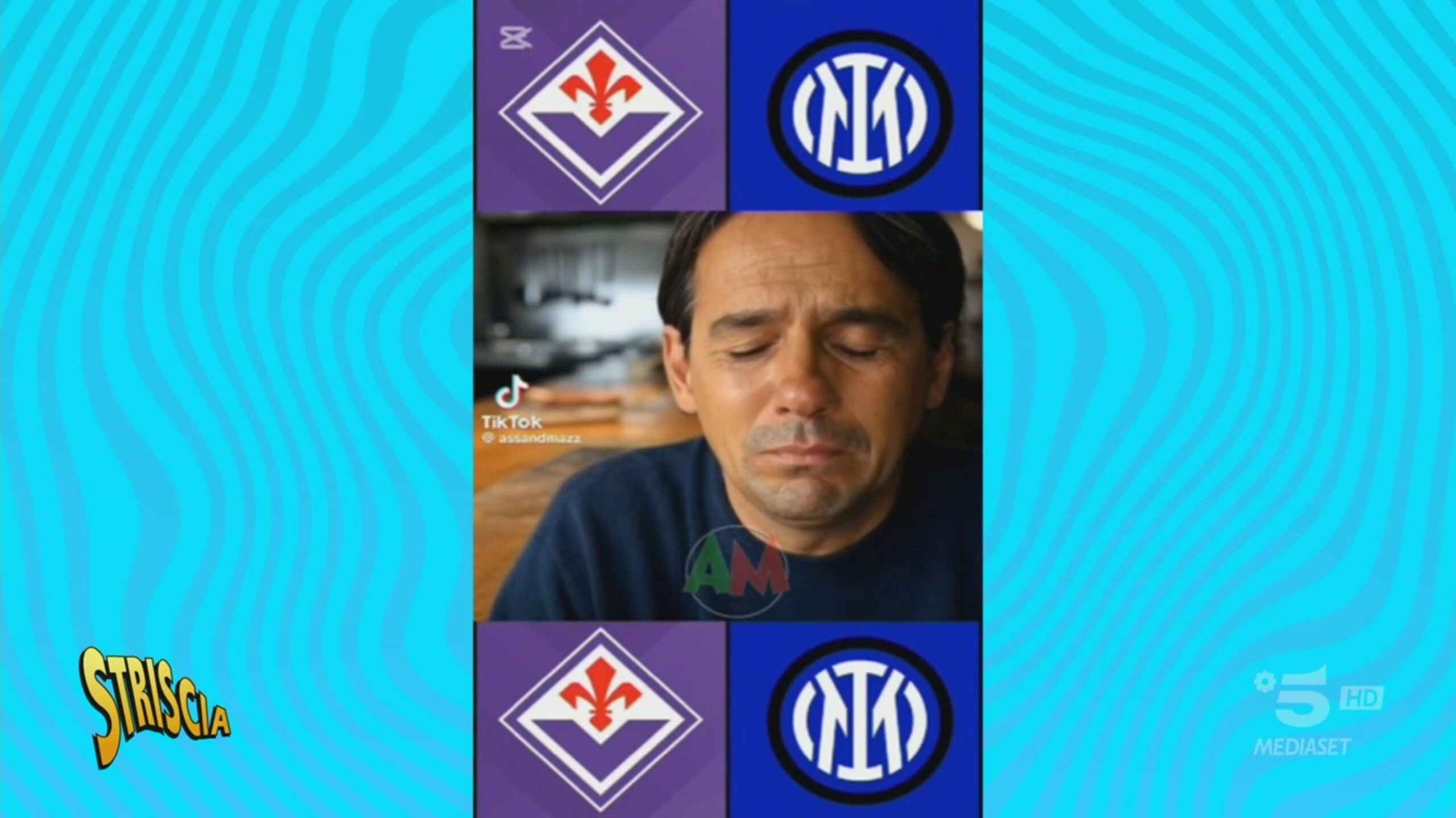 Striscioni: Conte è bianco e nero, mentre l’Inter prende tre pere dalla Fiorentina