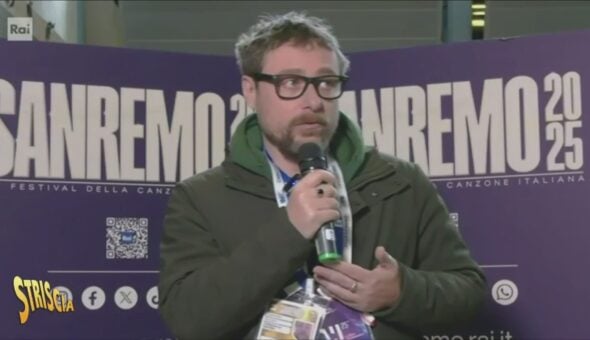 Esclusiva Striscia la notizia: Carlo Conti dà ragione al tg satirico sulla questione sicurezza a Sanremo