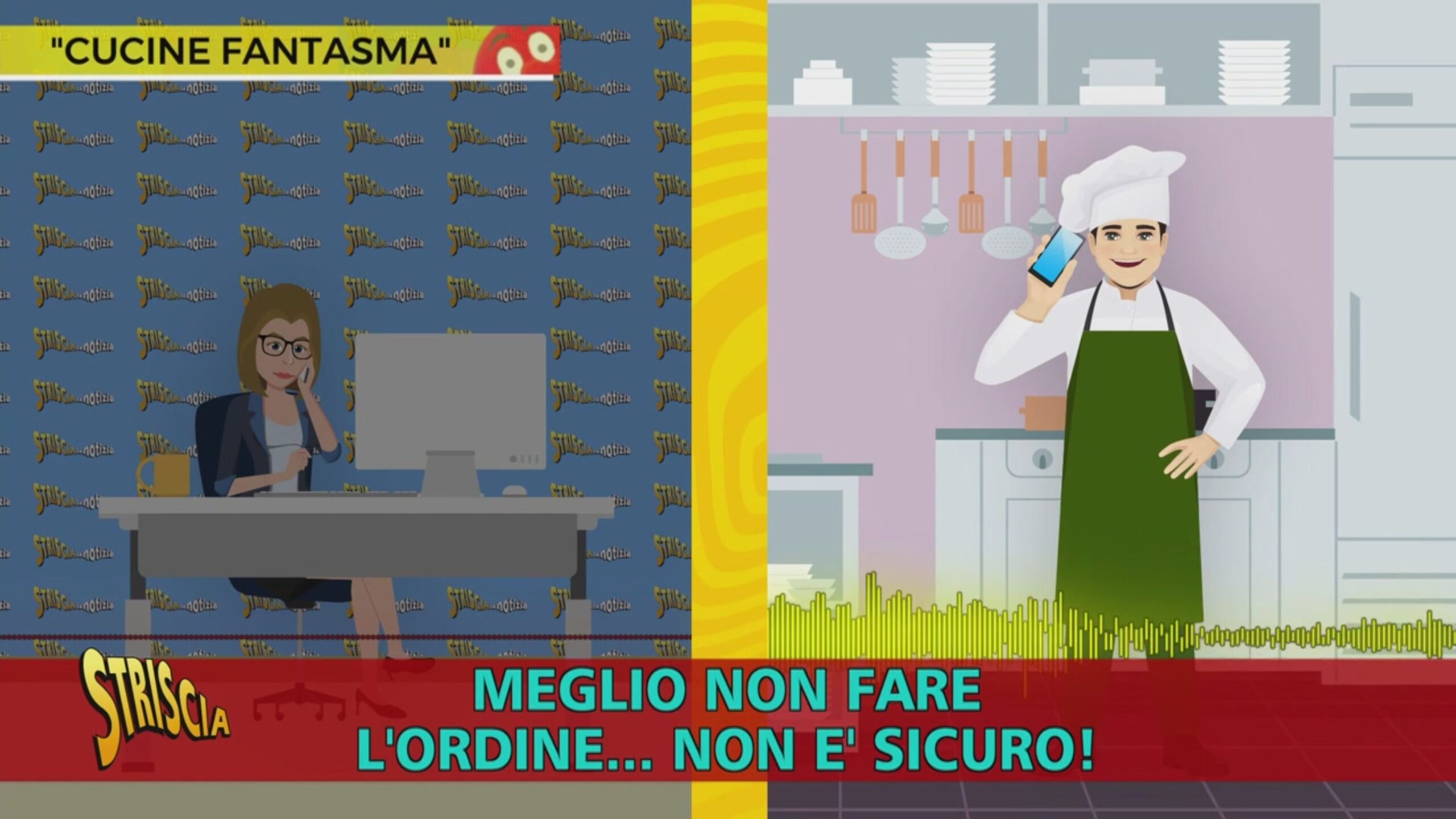 “Dark Kitchen”, continua l’inchiesta di Max Laudadio sulle cucine che servono più ristoranti virtuali (e non solo) - Striscia la notizia