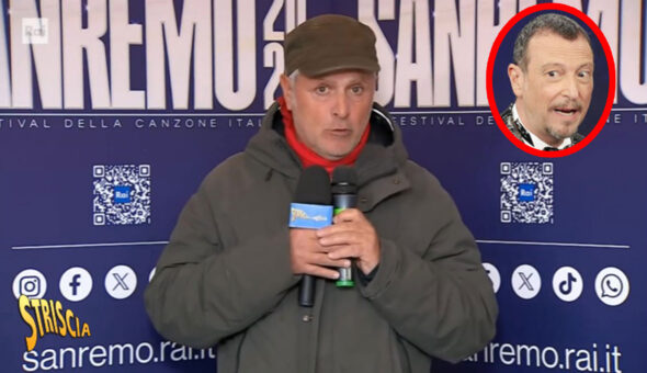 Esclusiva Striscia la notizia, il direttore intrattenimento Prime Time Rai Marcello Ciannamea a Enrico Lucci: «Le porte della Rai per Amadeus saranno sempre apertissime»