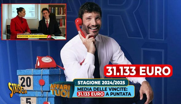Stasera a Striscia: Affari tuoi è pilotato. Le vincite non sono legate al caso ma all’intervento del Dottore. Lo dimostra anche uno studio prodotto da un ricercatore universitario di economia applicata