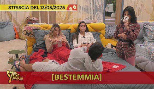 GF, il video è virale: Lorenzo ha davvero bestemmiato? Secondo Signorini no ma molti telespettatori la pensano all'opposto...