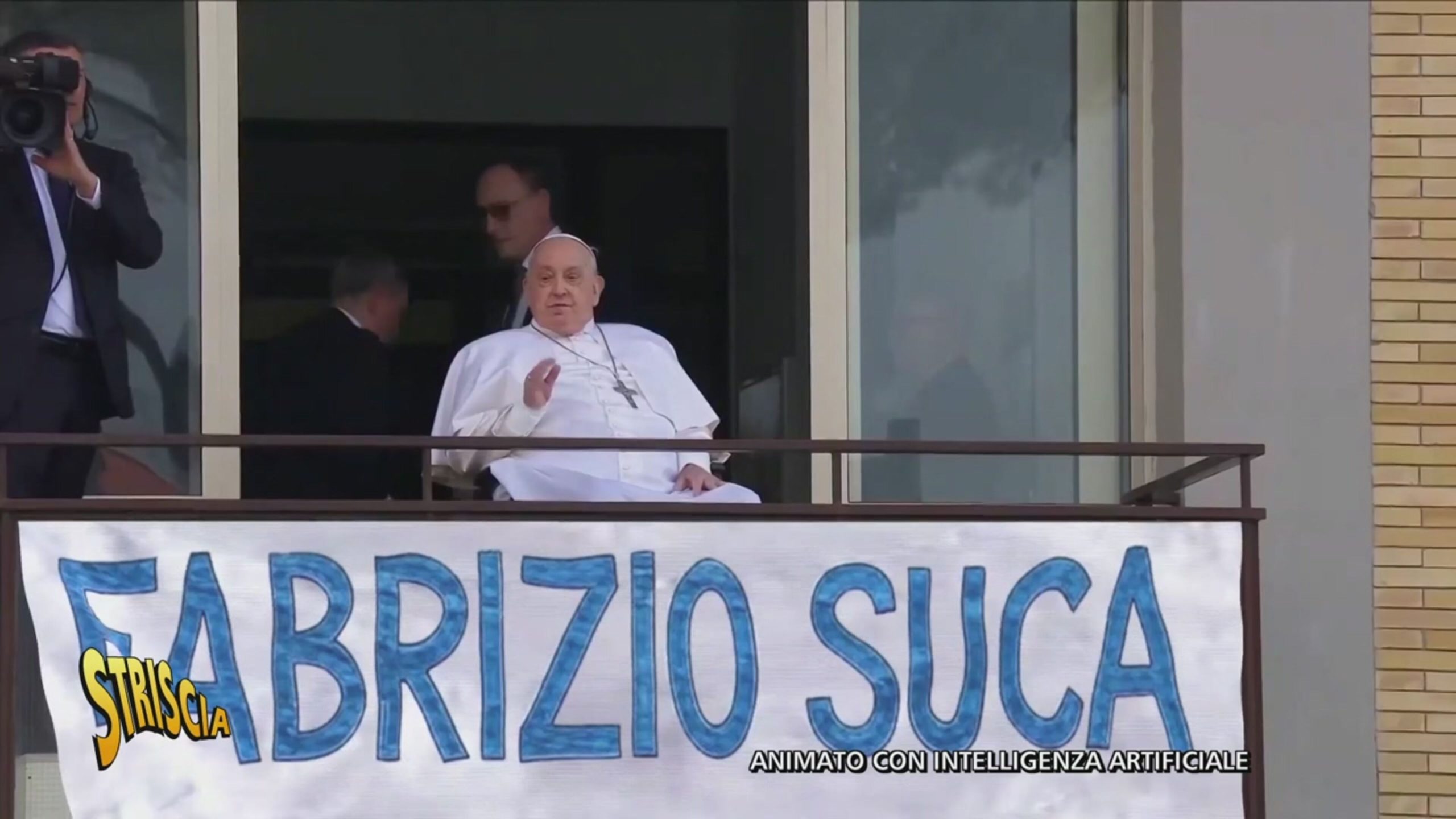 Papa Francesco: “Corona salutame a’ soreta”