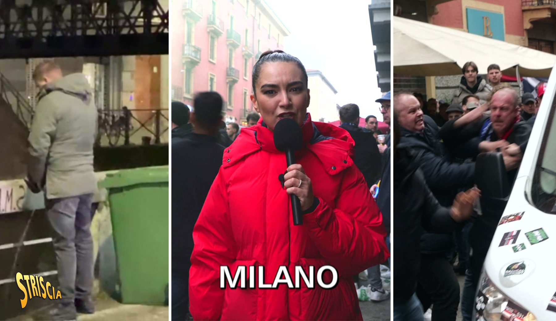 Inter-Feyenoord, Navigli ostaggio degli ultras: il servizio di Rajae sul degrado durante le coppe europee