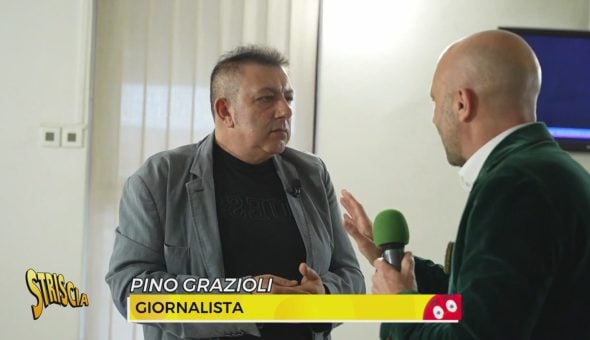Abete incontra Pino Grazioli, il giornalista più minaccioso del web