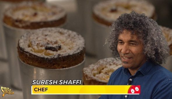 Il “Budino di riso” di Suresh Shaffi. Domani sera a Striscia nella rubrica “Capolavori del mondo in cucina”