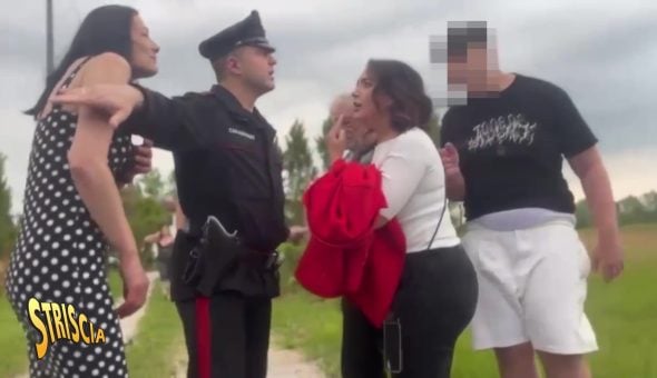 Brutale aggressione a Rajae e alla sua troupe: pietre, calci e pugni in faccia. Terrore per l’inviata in una casa occupata a Treviso
