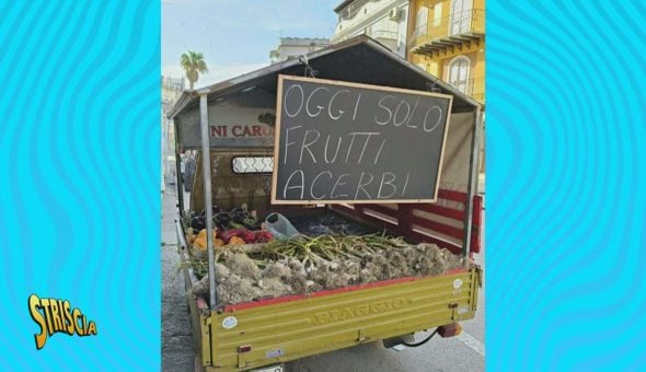 Inter- Barcellona: da oggi i fruttivendoli espongono solo frutti Acerbi