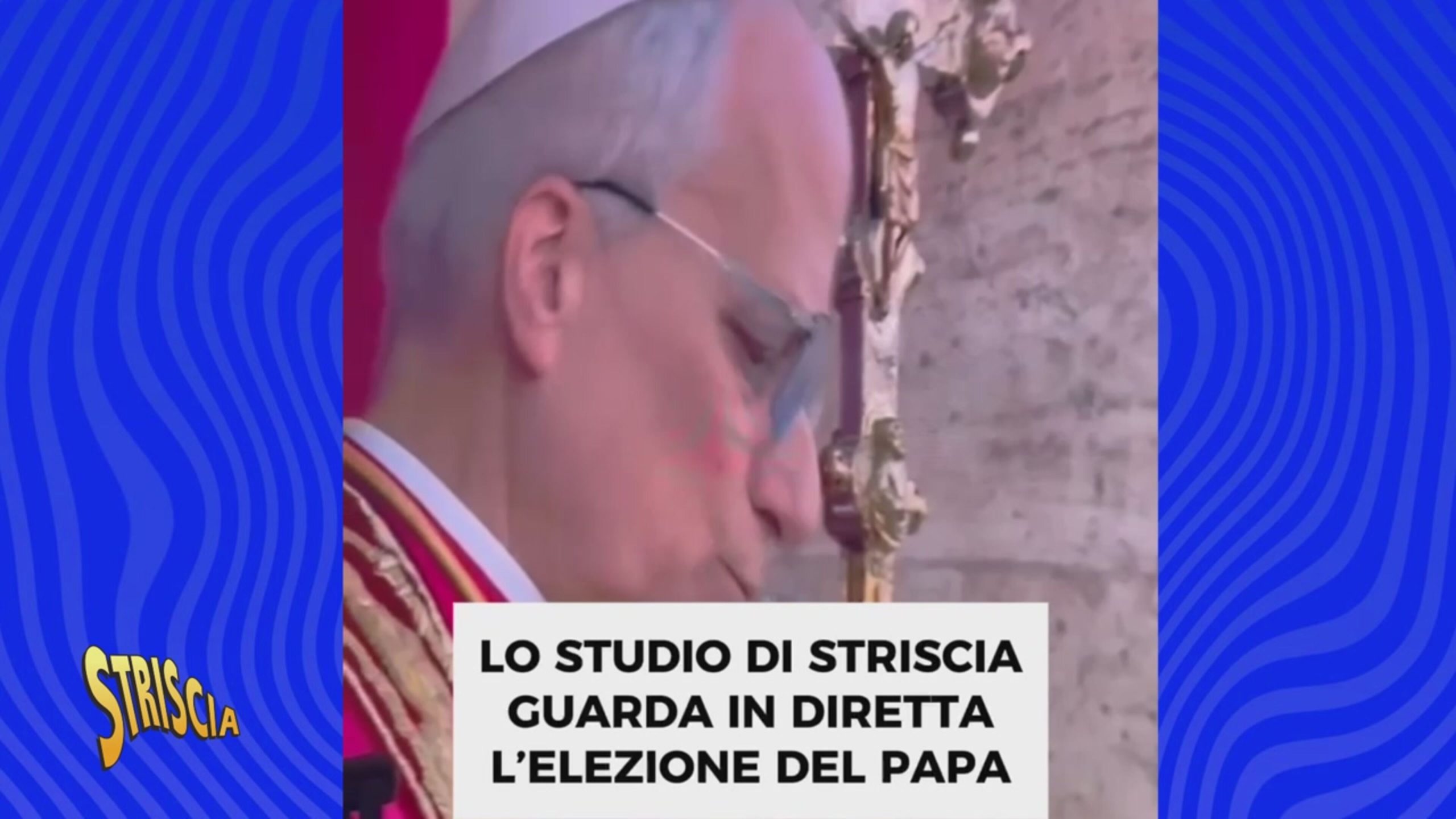 Robert Francis Prevost è Papa: lo studio di Striscia di ferma per guardare l’elezione