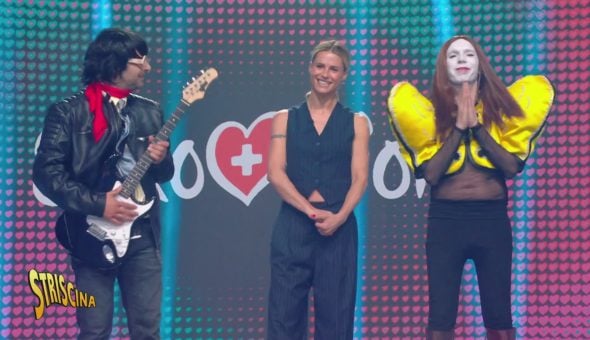 Eurovision, il nostro Lucio Corsi le prende dalla Hunziker: «Michelle, sei come la mi' nonna!»