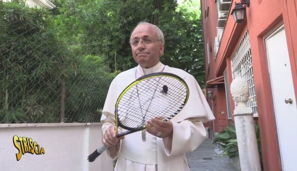 Prevost-Ballantini XIV: il pontefice con un rovescio della madonna