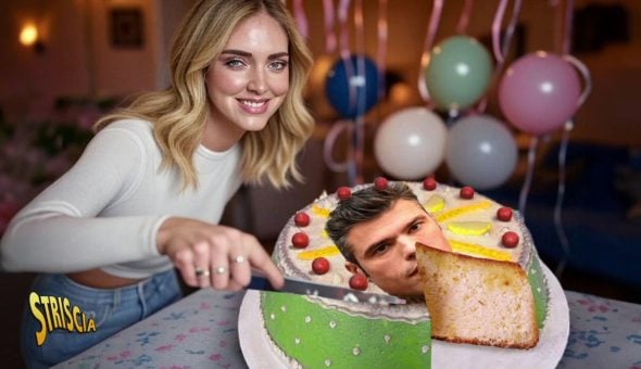 La Ferragni e la torta per Fedez, la Boccia e il manifesto del suo partito: Robe dell'altro mondo!