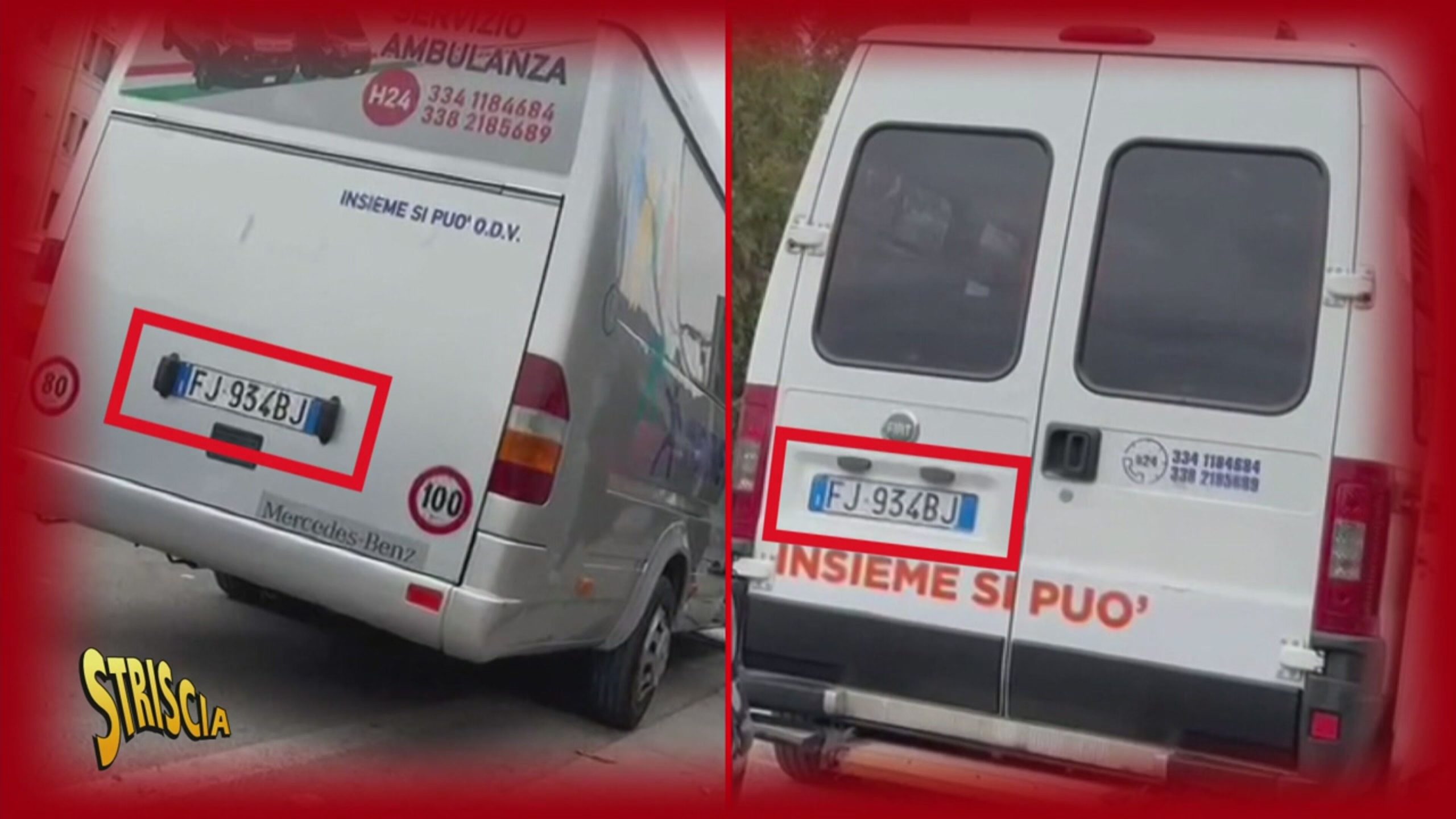 Trasporto studenti, nel Napoletano un autobus e un pulmino con la stessa identica targa