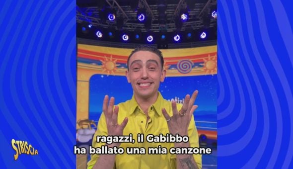 Michele Bravi commenta il suo duetto con il Gabibbo sulle note di 