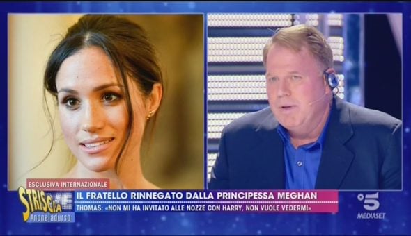 Claudio Lippi è il fratello rinnegato dalla contessa Meghan?