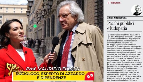«Pacchi pubblici e ludopatia»: Gian Antonio Stella sul Corriere dà ragione a Striscia