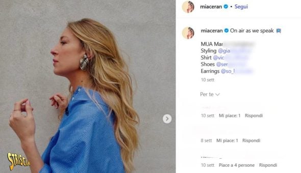 Mia Ceran entra nel club delle giornaliste 